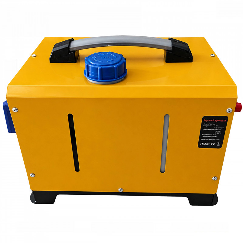 Calentador de aire de combustible Extralink EX.82924 con ventilador Webasto 8 kW, 12/24 V, Bluetooth
