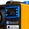 Calentador de aire de combustible Extralink EX.82924 con ventilador Webasto 8 kW, 12/24 V, Bluetooth