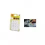 3M Bumpon topes protectores SJ5344BL, transparente, redondo, 19,0 mm de diámetro, 4,0 mm de altura, autoadhesivo, amortiguación de vibraciones