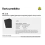 Klingspor PS11A P2000 papel de lija impermeable, 50 hojas