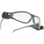 3M Gafas de protección LED Light Vision, montura plateada/negra, lentes transparentes resistentes a rayaduras y antivaho, protección UV, luces LED integradas