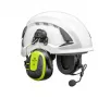 3M Peltor WS Alert X MRX21P3E3WS7 auriculares Bluetooth para casco con 30 dB SNR, amarillo alta visibilidad