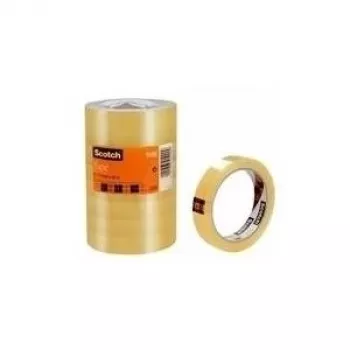 3M Scotch 508 Cinta adhesiva transparente, 19 mm x 66 m, cortable a mano 5081966