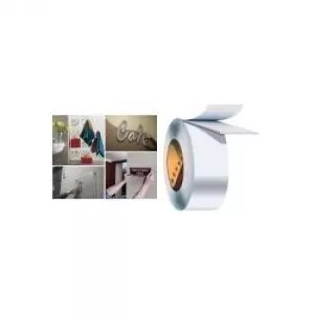 3M Scotch Cinta de espuma de doble cara 9515W, Blanca, 12 mm x 33 m, soporte de espuma de PE 9515W12