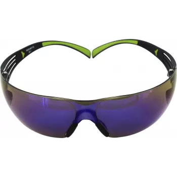 3M SecureFit 400 Gafas de protección azules lentes espejadas UU001467875