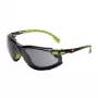 3M Solus 1000 Gafas de protección con Scotchgard Protector, lima/negro, 1 par 7100331527