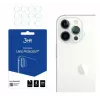 3MK Apple iPhone 12 Pro Max protector de lente de vidrio templado