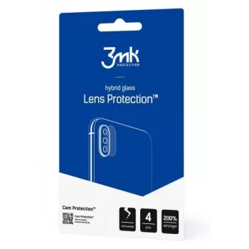 3MK Apple iPhone 12 Pro Max protector de lente de vidrio templado