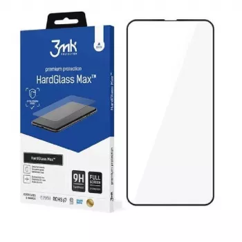 3MK Protector de pantalla HardGlass Max Lite para Apple iPhone 13 Mini negro