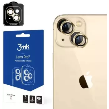 3MK Apple iPhone 14 Lens Protection Pro Dorado