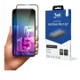 Protector de pantalla de cristal templado 3MK HardGlass Max Lite para Apple iPhone 15 Pro negro