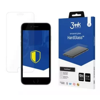 3MK HardGlass Protector de pantalla de cristal templado 0,33mm para Apple iPhone 7 / 8 / SE (2020) / SE (2022)