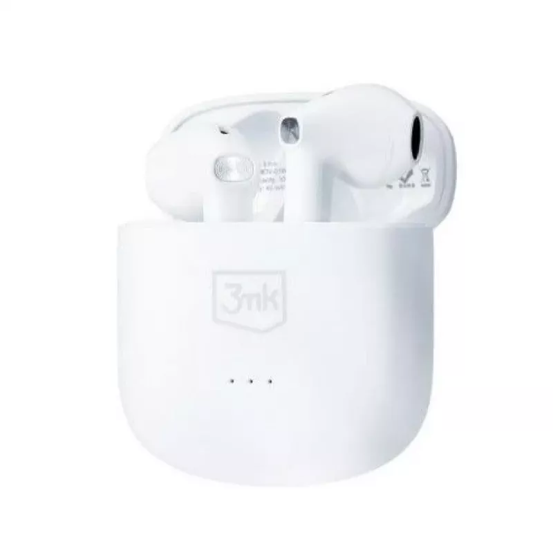 3MK MovePods 6,5 horas Bluetooth 5.3 auriculares True Wireless blanco