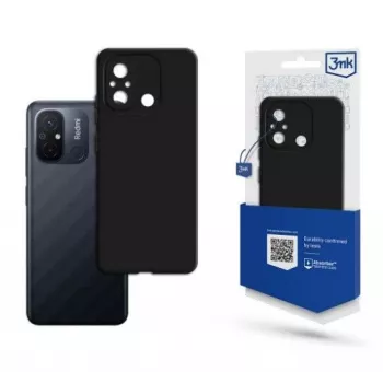 3MK Xiaomi Redmi 12C Funda mate negra