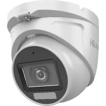 cámara domo 4 en 1 Hilook THC-T157-LMS(2,8mm) 5MP Smart Hybrid Light 30m