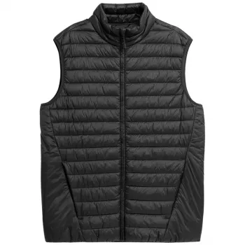 Chaleco de plumón 4F para hombre Deep Black SS23 4FSS23TDJAM082 20S