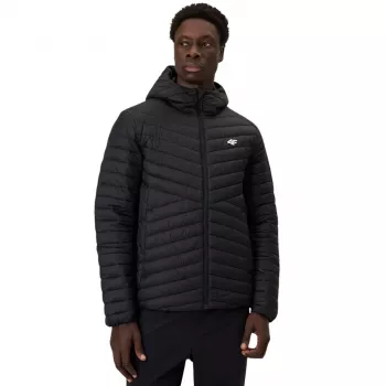 Chaqueta 4F hombre M0852 Deep Black primavera/verano con acabado DWR, talla L