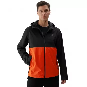 Chaqueta técnica 4F hombre M444 roja XL - Chaqueta de senderismo impermeable y transpirable