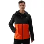 Chaqueta técnica 4F hombre M444 roja XL - Chaqueta de senderismo impermeable y transpirable