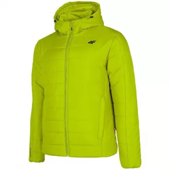 4F Hombre Amarilla H4Z22 KUMP006 45S Chaqueta de invierno aislada