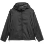 Chaqueta ligera con cremallera Deep Black para mujer 4F SS23 TJACF015