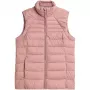 4F Chaleco acolchado mujer Rosa claro H4Z21 KUDP001 56S talla S