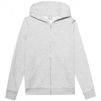 4F Sudadera mujer F0956 Cool Light Gray Melange talla S