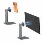 4smarts ErgoPro Soporte de sobremesa con imán para smartphone y tablet - Gris