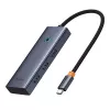 Hub 5-en-1 Baseus UltraJoy Series USB-C a HDMI 4K@30Hz + 3x USB 3.0 + 1x PD (Gris)