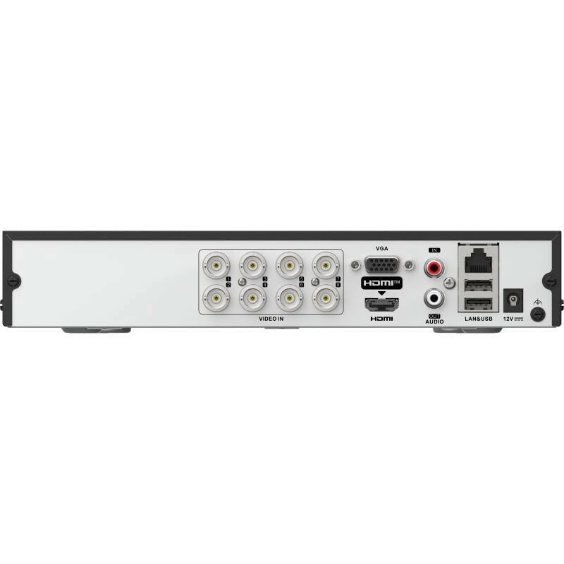 Grabador 5 en 1 Hikvision DS-7208HGHI-M1/T DVR 8 canales H.265 Pro+