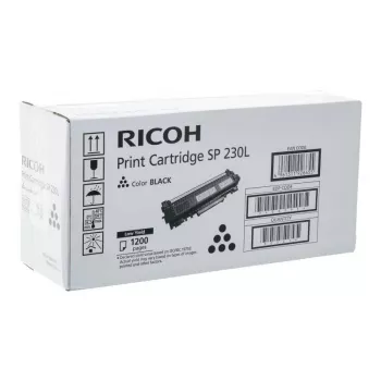 Tóner Ricoh 408295 SP230L 2500 páginas, negro
