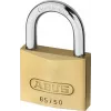 ABUS 65/50 KD Candado - Cuerpo macizo de latón, arco de acero endurecido, apertura con la misma llave