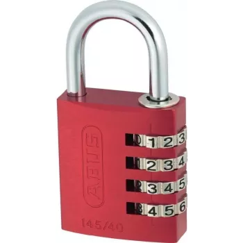 ABUS ABVS48813 candado macizo de latón con arco de acero templado, 45 mm, con llave, 2 llaves