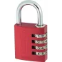 ABUS ABVS48813 candado macizo de latón con arco de acero templado, 45 mm, con llave, 2 llaves