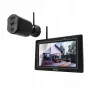 ABUS EasyLook BasicSet Sistema de videovigilancia inalámbrico - Monitor de 7 pulgadas + 1 cámara IP66, visión nocturna por infrarrojos, 2,4 GHz