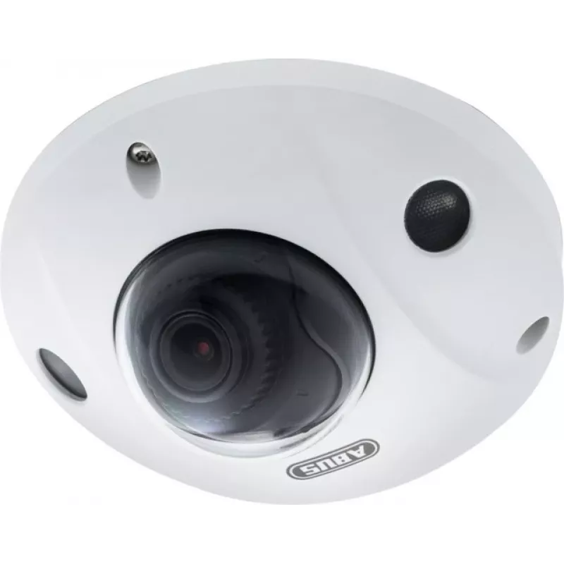 Cámara IP mini-dome ABUS IPCB44511B 4MP con objetivo de 4mm, IP67, IK10, PoE