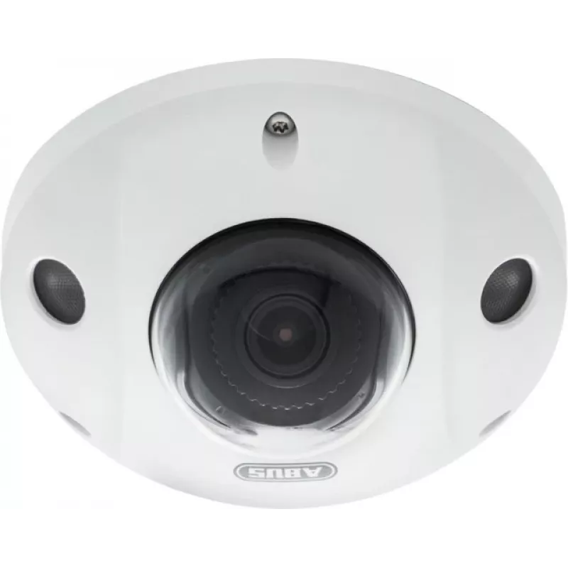 Cámara IP mini-dome ABUS IPCB44511B 4MP con objetivo de 4mm, IP67, IK10, PoE