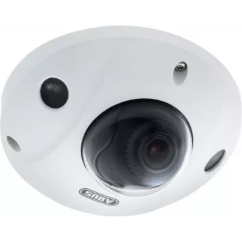 Cámara IP mini-dome ABUS IPCB44511B 4MP con objetivo de 4mm, IP67, IK10, PoE