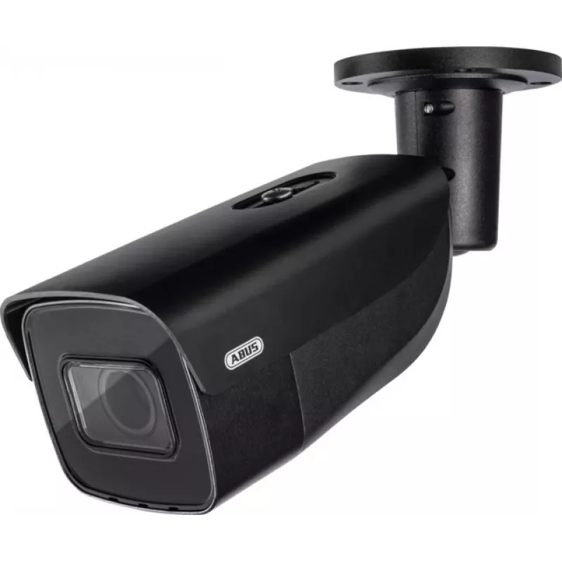 ABUS IPCB68621 cámara IP tipo tubo, 8 MP 4K (3840x2160), objetivo varifocal de 2,8–12 mm, para interior y exterior, negra