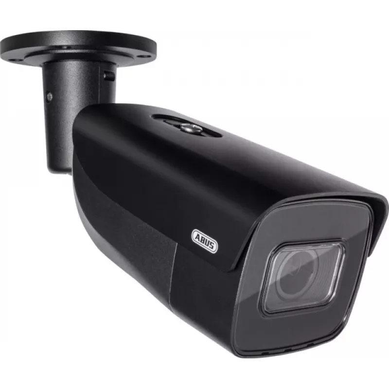 ABUS IPCB68621 cámara IP tipo tubo, 8 MP 4K (3840x2160), objetivo varifocal de 2,8–12 mm, para interior y exterior, negra