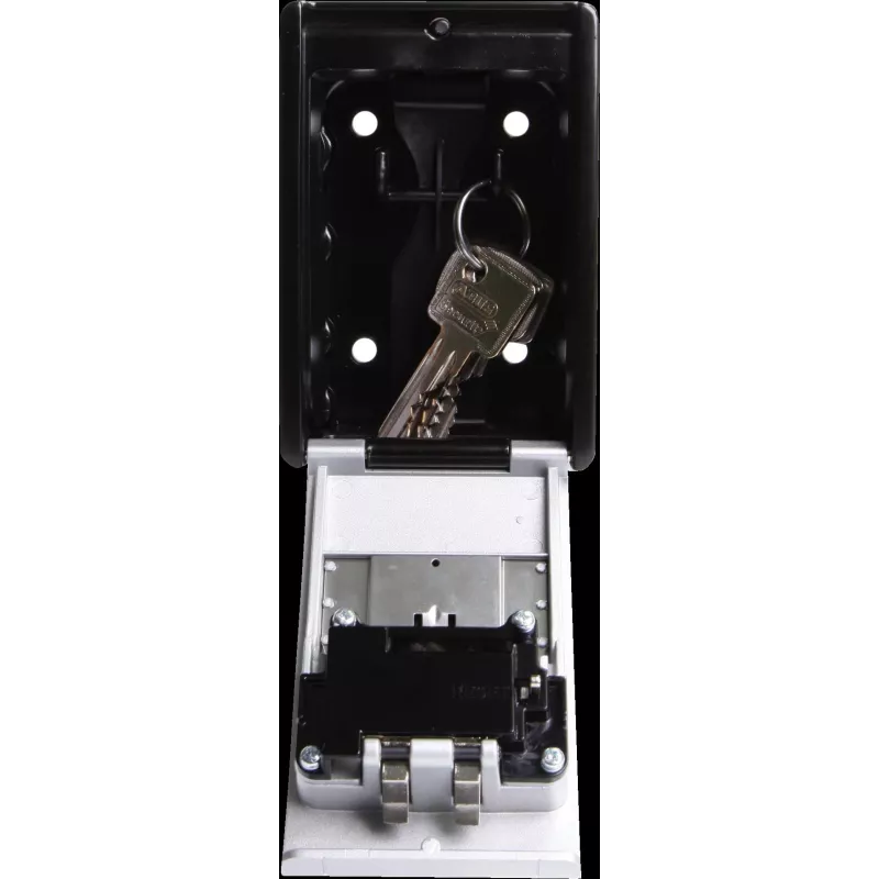ABUS KeyGarage 787 BIG caja fuerte para llaves y organizador de acero negro/plata (84928)