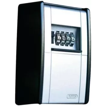ABUS KeyGarage 787 caja fuerte para llaves – negro/plata – metal – combinación de 4 dígitos – 80 x 45 x 120 mm