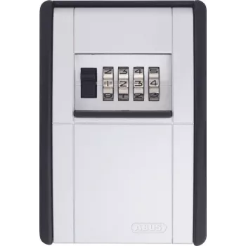 ABUS KeyGarage 787 caja fuerte para llaves – negro/plata – metal – combinación de 4 dígitos – 80 x 45 x 120 mm