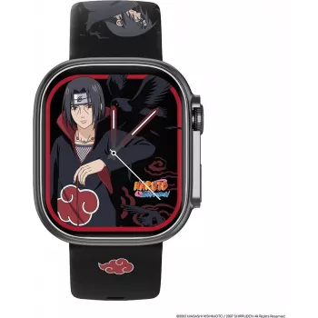 Smartwatch ABYX Fit Touch 5 Itachi Uchiwa Starlight Gray