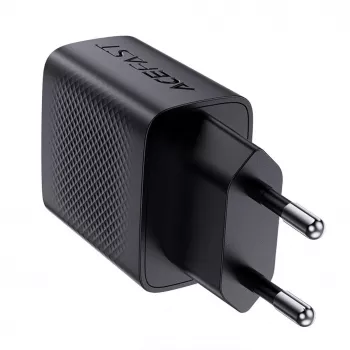 Cargador de pared ACEFAST A82 GaN USB-C PD 20W - negro