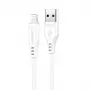 Cable Acefast Apple Lightning a USB 1,2m 2,4A MFI blanco
