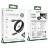 Acefast C11-03 Cable 3en1 USB-C a USB-C 100W 480Mbps 1,2m Negro