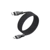 Acefast C11-03 Cable 3en1 USB-C a USB-C 100W 480Mbps 1,2m Negro