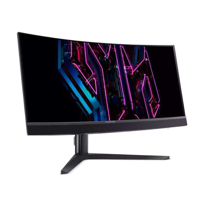Acer Predator X34QXC Ergo OLED 86 cm 34 inch curvo 1800R WQHD ZeroFrame OLED 360 Hz 21:9 0,03 ms (GTG) 1300 Nits 2x HDMI 2.1 2x DP 1x USB-C altavoces integrados