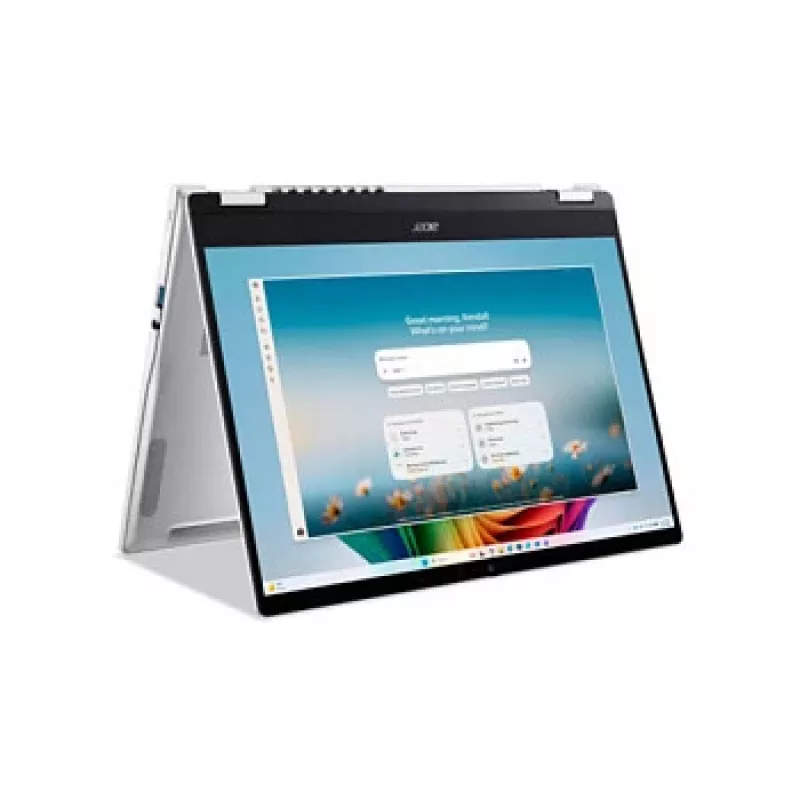 Acer Swift Spin 14 AI Portátil convertible, Intel Core Ultra 9 386H, 16 GB RAM, 512 GB SSD, 14 inch WUXGA táctil, Windows 11 Home, Steel Gray
